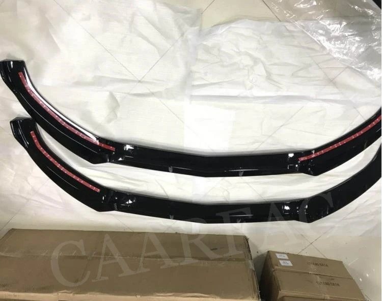 C класс ABS передний бампер спойлер для Mercedes Benz W205 C43 AMG C200 C300 только спортивный не