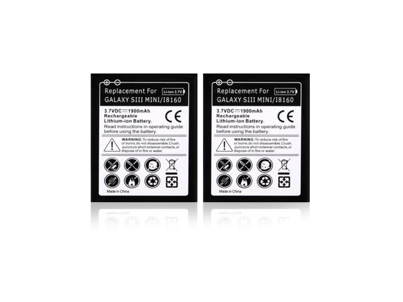 Сменный аккумулятор + настенное зарядное устройство для Samsung Galaxy S3 MINI I8190 I8160 I699 S7562
