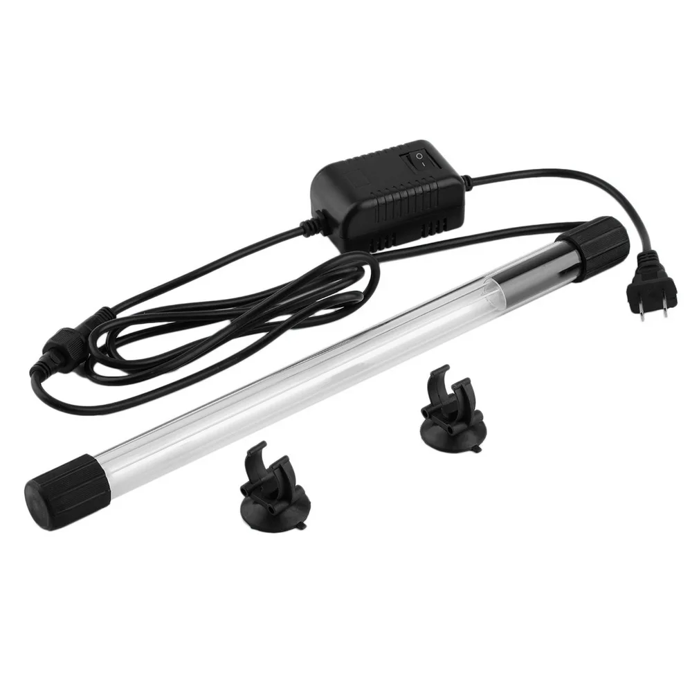 

15W 3.7M Waterproof Water Filter Cleaner Aquarium Fish Tank Collection UV Sterilizer Ultraviolet Lamp EU/US Plug