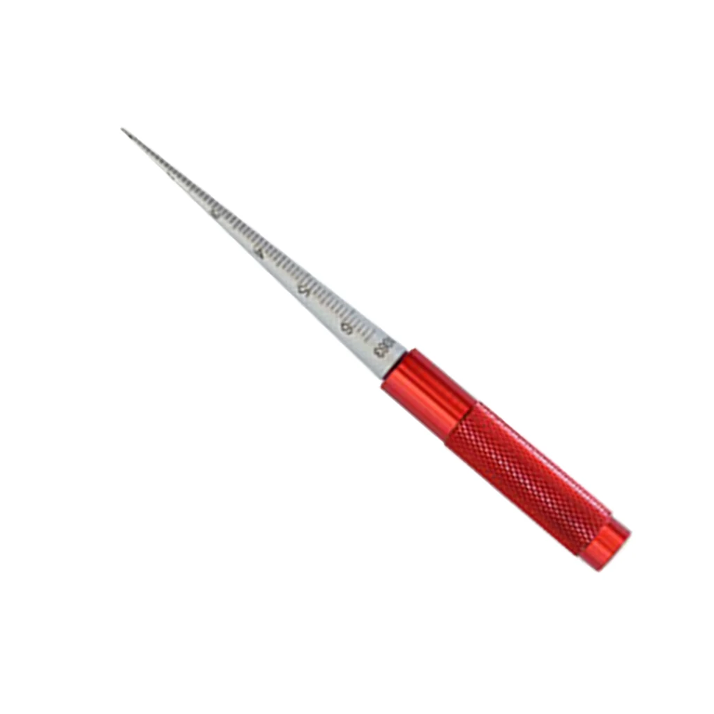 

0.1mm 1mm-6.5mm Precision Metric Taper Gauge Feeler Hole Measuring Tool for Measure Inner Diameter Gauge 114mm