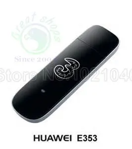 Разблокированный Huawei E353 3G usb модем 3g ключ внешняя антенна android автомобильная e353u