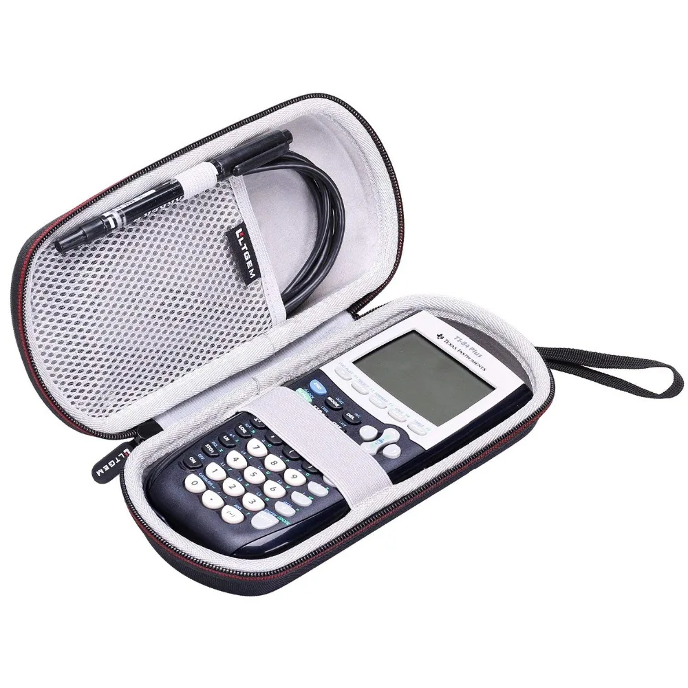 Жесткий дорожный защитный чехол LTGEM EVA для графического калькулятора Texas Instruments TI