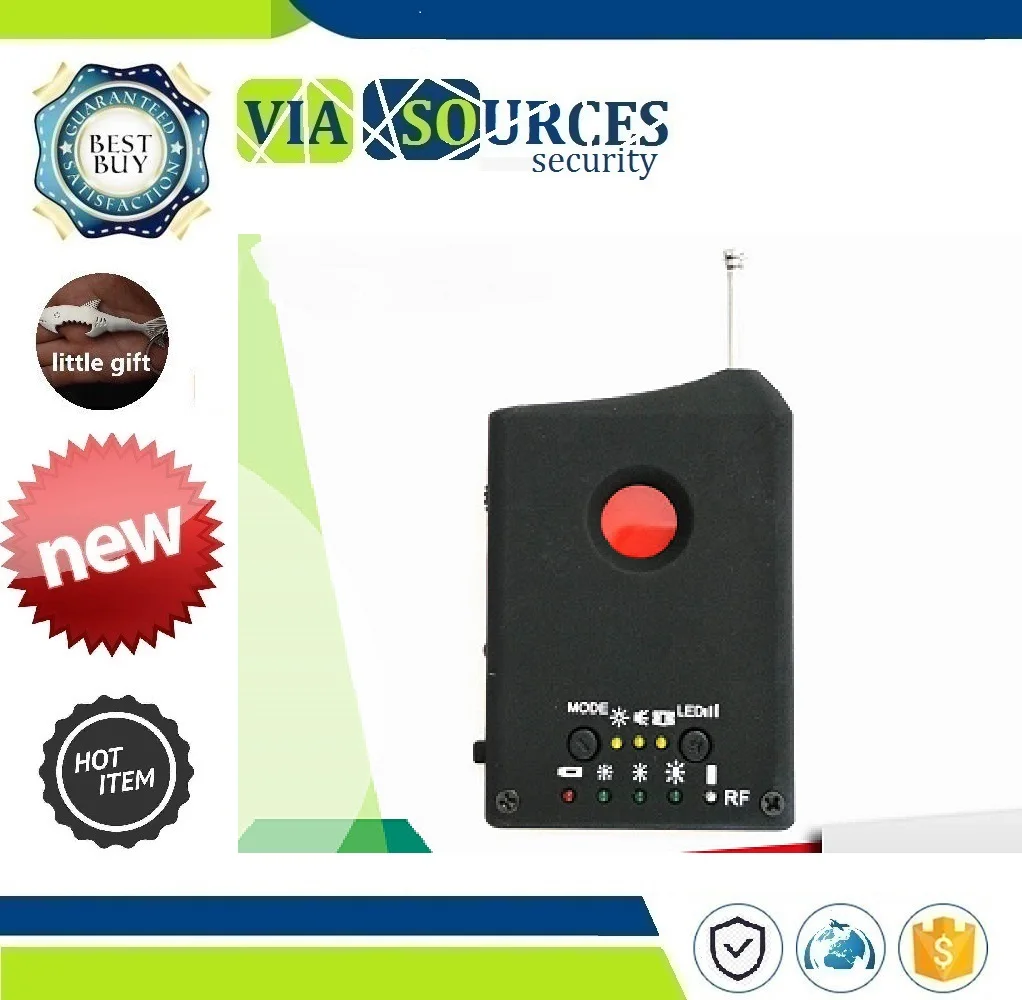 

GPS Signal Lens RF Tracker Anti Candid Camera Detector Anti Detector GSM Audio Bug Finder