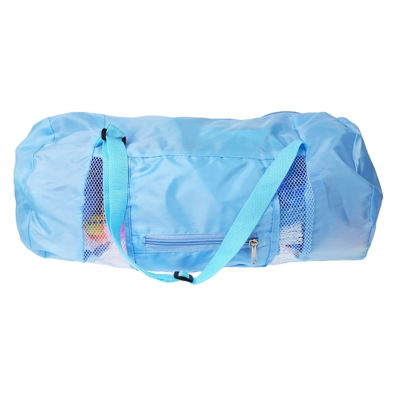 دائم طويل استخدام كبيرة الرمال بعيدا حمل حقيبة الشاطئ الأطفال لعب الاطفال السباحة شبكة حمل أكياس