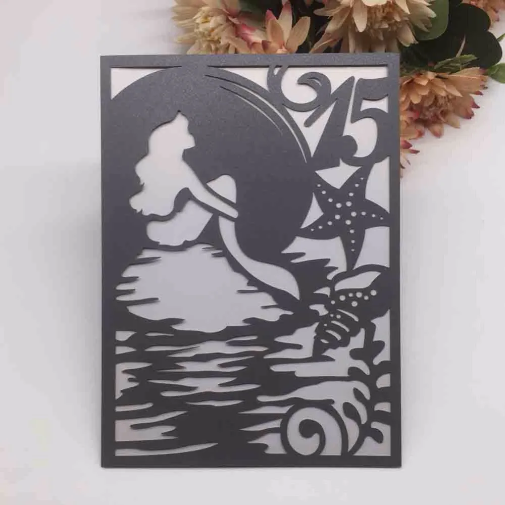 Free Free 246 Mermaid Invitation Svg SVG PNG EPS DXF File