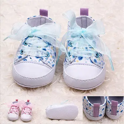 Детская обувь для малышей; кроссовки с цветочным принтом для девочек; обувь на мягкой подошве для малышей; обувь на шнуровке; Прогулочные кроссовки