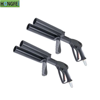 

2pcs/lot Stage Co2 dj gun + 3M tube Professional stage lighting effect effects Co2 air gun