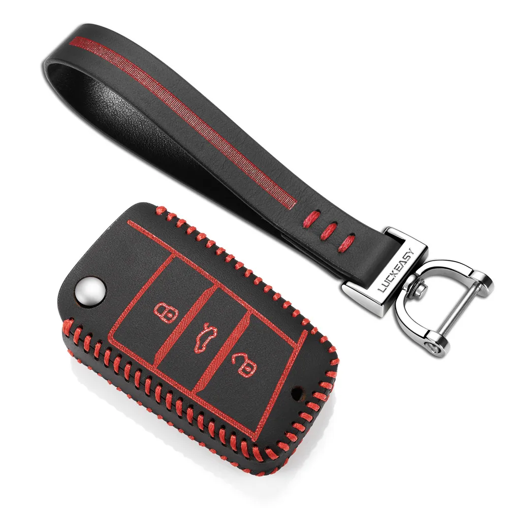 For volkswagen tiguan L 2017 TERAMONT 2017 Car key cover 3 buttons top