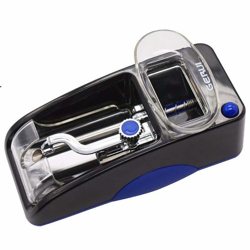 

1pc Lighters Smoking Electric Easy Automatic Cigarette Rolling Machine Tobacco Injector Maker Roller EU Plug 110-230V