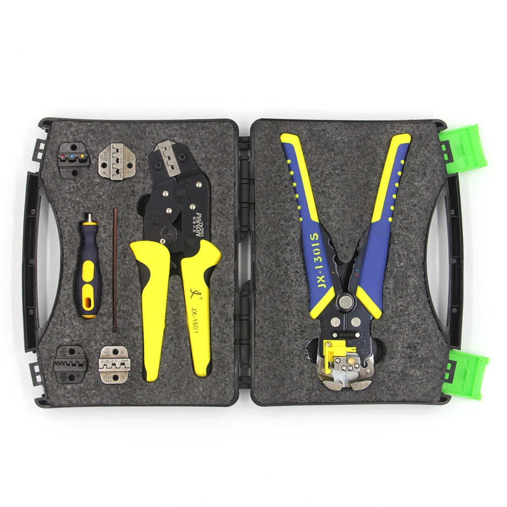 

PARON Professional Wire Crimpers Multifunctional Terminal Crimping Pliers Wire Strippers Crimper Tool Terminals Pliers Kit