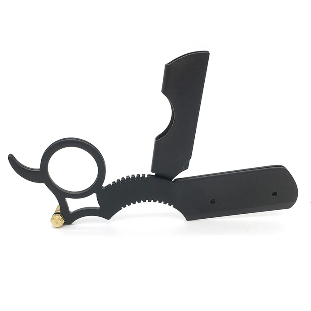 

Manual Shaver Professional Straight Edge Stainless Steel Sharp Barber Razor Folding Shaving Shave Beard Cutter holder(No blade)
