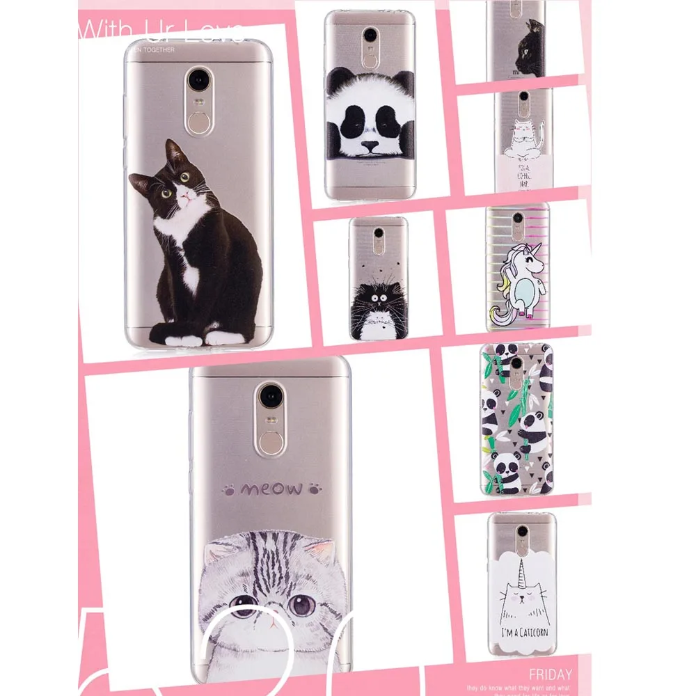 Case For Xiaomi Redmi 5 Plus Patterned Printing Xiomi Redmi 5 Soft TPU Silicone Cover Phone Case For Xiaomi Redmi 5 5 Plus Coque