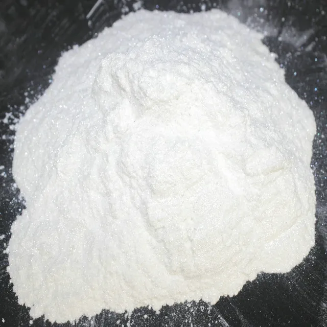 Pearlescent Pigmen Putih Mutiara Bubuk Pigmen Bubuk Flash Cat Bubuk Toner 500 g/bag, Grosir