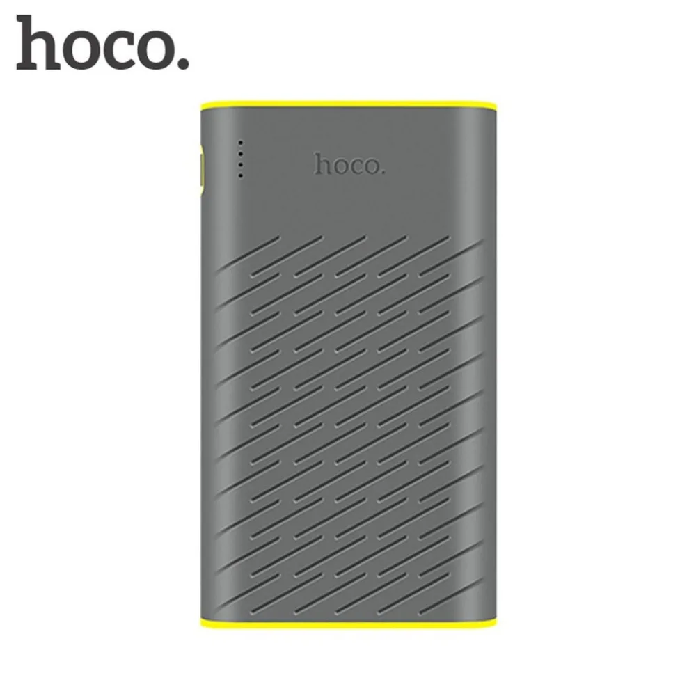 HOCO power Bank 20000mah портативный 18650 power bank Мобильный телефон power bank 20000 mAh быстрая зарядка внешний аккумулятор