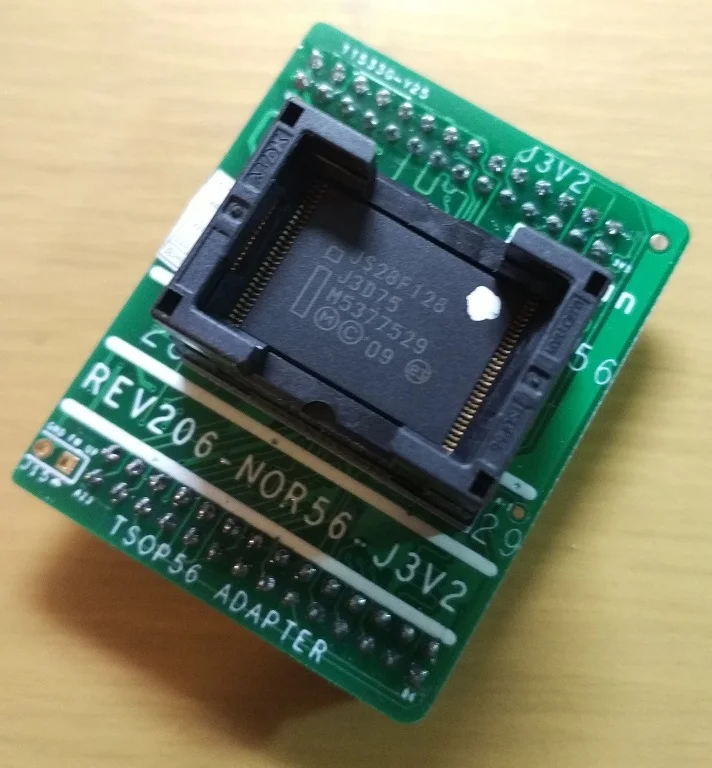 

TSOP56 Programming Block JS28F128J3F75 JS28F128J3D75 TE28F640J3C120