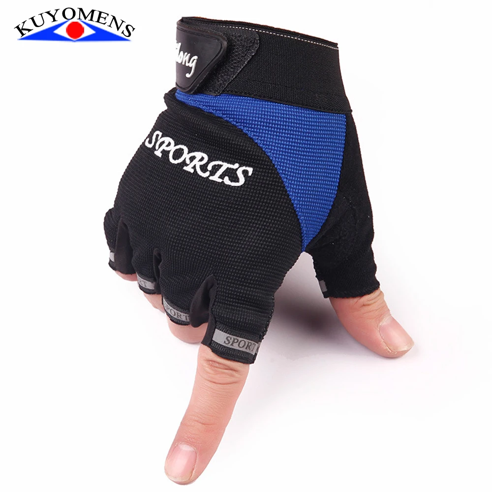 Fitness Half Finger Gloves Unisex Exercise Training Weightlifting