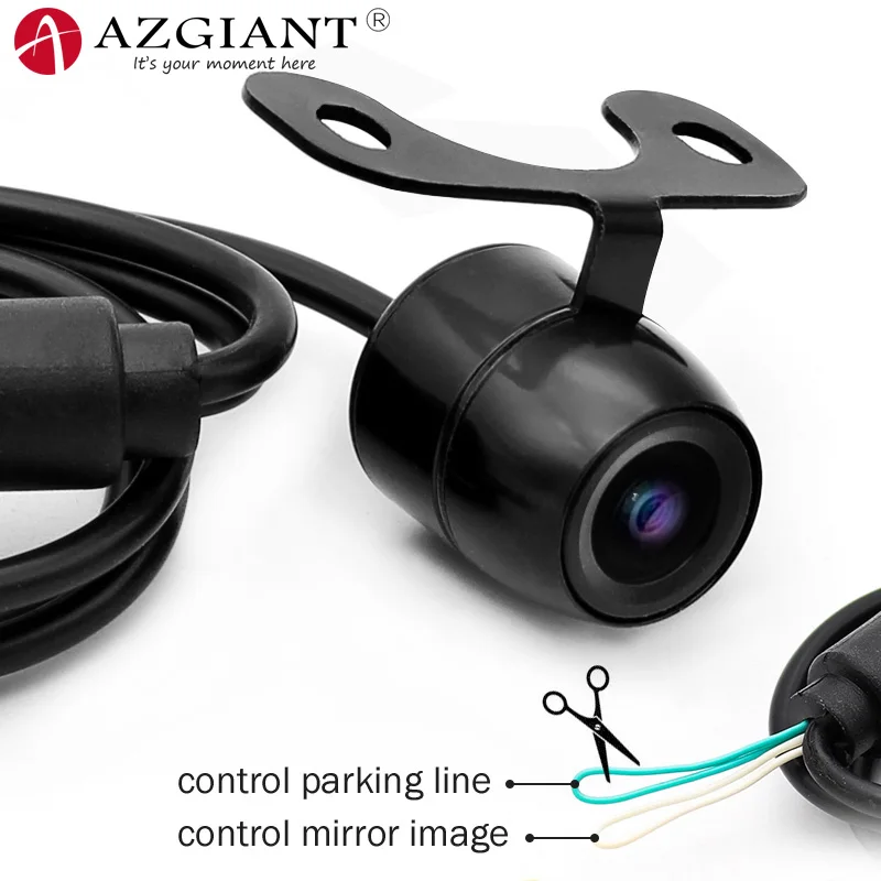 

AZGIANT HD Dispaly Vehicle Car Front/Rear View Camera CCD 3030 Image Senosr With Anti Fog Glass Support NTSC / PAL Video System