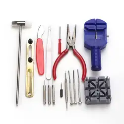 Портативный 16 шт Профессиональные Часы Repair Tool Универсальный инструмент для часов комплект DIY диагностический запасные части инструмента