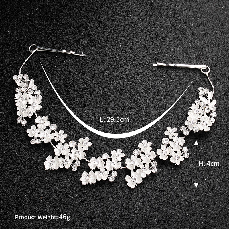 Miallo Classic Crystal Wedding Hair Vine Bridal Hair Jewelry Accessories Headpieces Women Headbands Princess Crowns and Tiaras-hair accessory,jewelry accessories,hair headdress,bridal headwear,hair band crown