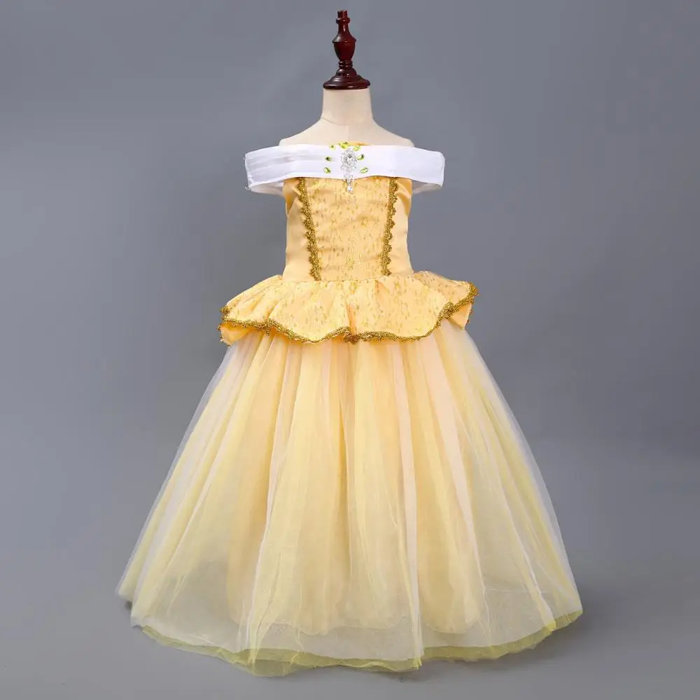 beauty and the beast prom dress