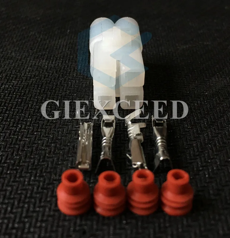 2 Sets 4 Pin DJ7041-2.3-21 Way Waterproof Auto Connector Electric Female Socket | Автомобили и мотоциклы