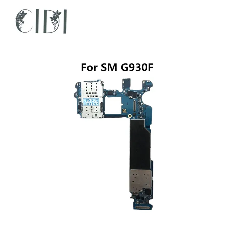

CIDI 32gb Europe Version Used Unlocked Board for Samsung Galaxy S7 G930F Motherboard with Android System for Galaxy S7 G930F
