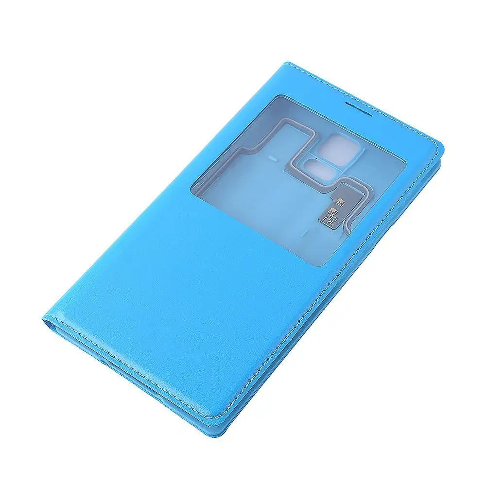 Кожаный чехол для Samsung Galaxy S5 SV I9600 9600 с функцией сна и микросхемой IC|case for samsung galaxy|case