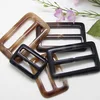 6Pcs/lot High-grade coat clothes buckle windbreaker belt button rectangular resin button clothes accessories C044 2