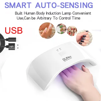 

HAICAR Nail Art Profession 36W USB LED UV Nail Gel Curing Lamp Light Nail Gel Polish Dryer Machine Stamper DIY Kit n# dropship
