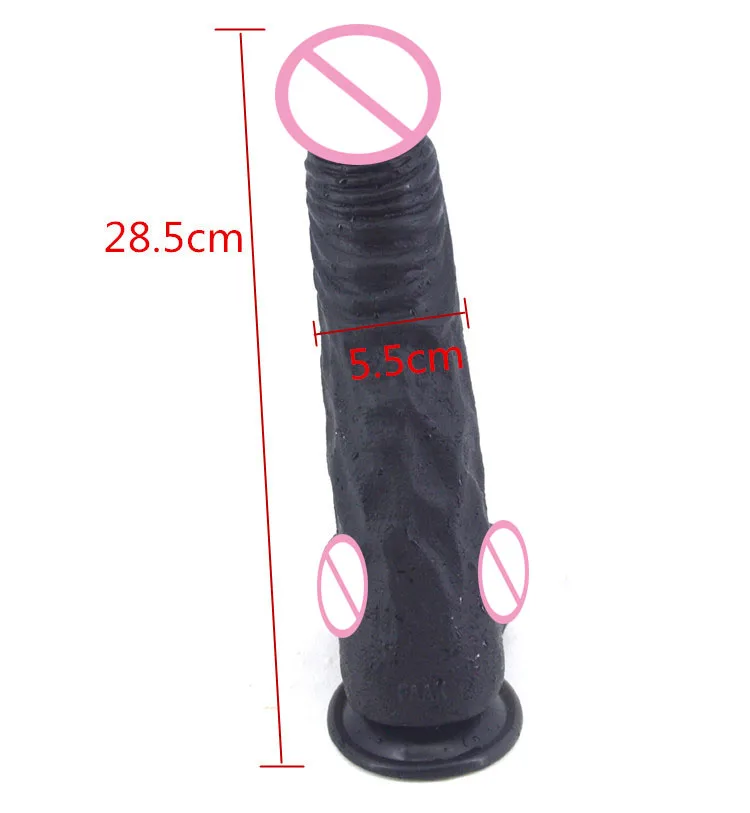 285*55mm hueg male artificial penis horse dildo realistic with suction cup dildo huge fake penis sextoys adults for women