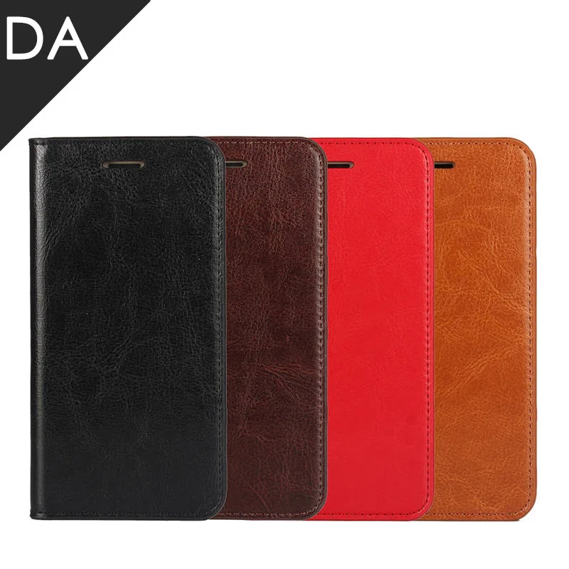 

For Xiaomi Mi5 M5 Flip Cover Case Crazy Horse Pattern Leather Luxury Card Holder Stand Wallet Phone Flip Case for Mi 5 fundas