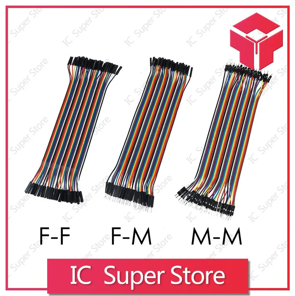 

20cm 120pcs Dupont line Male & Male + Female & Female + Male & Female Jumper Wire Dupont Cable