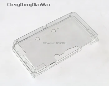 

ChengChengDianWanStylish Hot Sale Transparent Plastic Clear Crystal Protective Hard Shell Skin Case Cover For 3DS 6pcs/lot