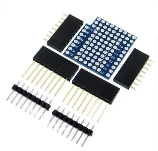 

(D19) 10PCS/LOT ProtoBoard Shield for WeMos D1 mini double sided perf board Compatible