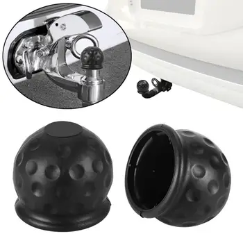 

Car Towbar Towball Plastic Cap Tow Ball Towing Protective Trailer accessories trailer ball Cover Rubber Towball Protect