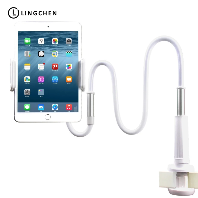 Günstige LINGCHEN Universal Ständer Halter Für Tablet Flexible Halterung Halter Für iPad Mit Lange Arme Einstellen Stabile Tablet Halter Schreibtisch Stehen