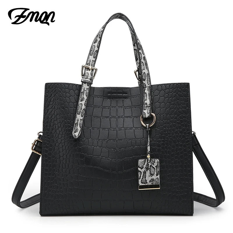 ZMQN حقيبة يد فاخرة حقائب النساء مصمم 2019 أكياس Crossbody للسيدات العمل اليد حقيبة جلدية سوداء حقيبة يد بولسا الأنثوية A889