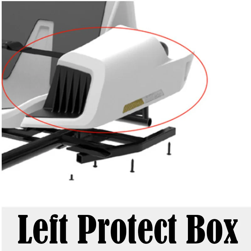 Gokart комплект запасных частей для Ninebot самобалансирующийся самокат, автомобильные запчасти - Цвет: Left Protection Box