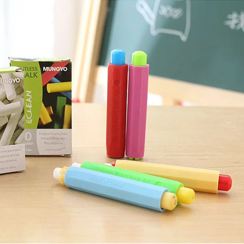 Plastic chalk pen chalk clip blackboard stickers board accessories