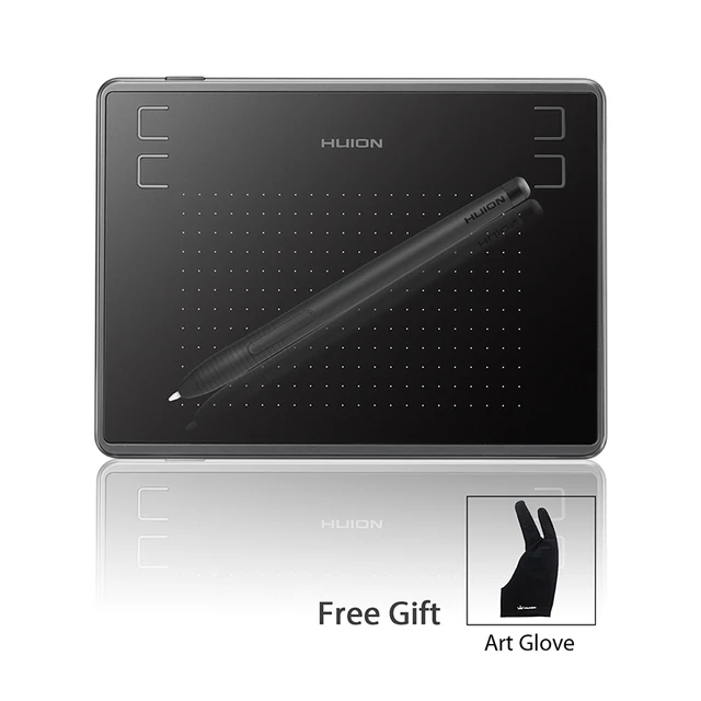 Best Price HUION H430P Graphics Drawing Digital Tablets Signature Pen Tablet OSU Game Tablet with Battery-Free Stylus Pen with Glove Gift