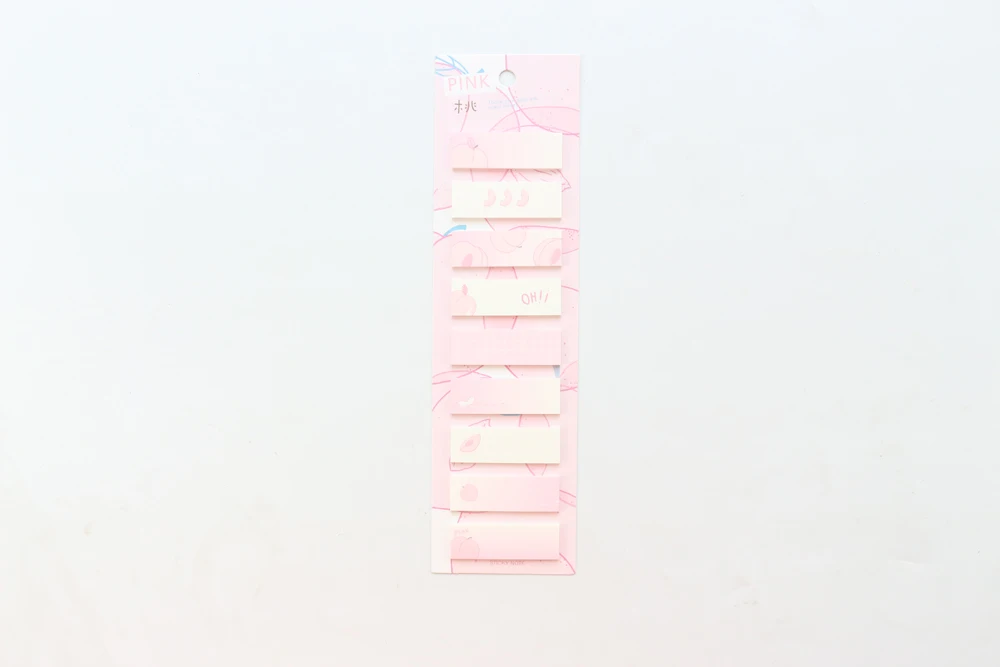 Domikee кавайный мультяшный персиковый школьный студенческий липкий блокнот канцелярские принадлежности, милый самоклеящийся ярлык/блокнот для заметок для детей подарок, 180 шт