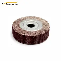 STLRENDA 1 шт. 4 "100 мм * 16 шлифовальный точильный колеса внутреннее отверстие 25 зажимы крыльчатки/наждачная бумага колеса абразивный диск для