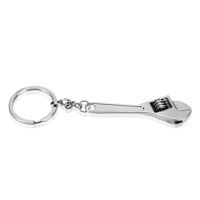 

Car Styling Keychain Metal Adjustable Wrench Spanner Pattern Key Ring Creative Car Diagnostic-tool For vw opel ford renault bmw