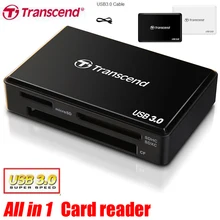 Super Speed Transcend All in 1 USB 3.0 TF/SD Card Reader Adapter For SDHC/ SDXC/ microSDHC/ microSDXC /UHS-I CF Card Adaptor