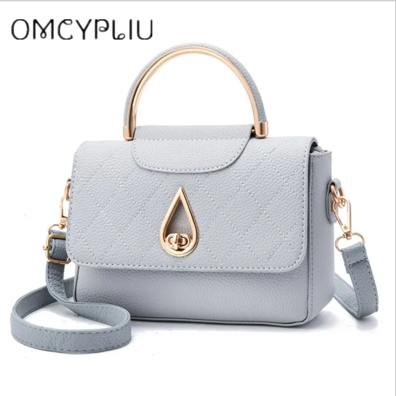 

OMCYPLIU Bags for Women Leather Handbags 2019 Fashion Small Square Bags High Quality Sweet Shoulder Messenger Bag Bolsa Feminina