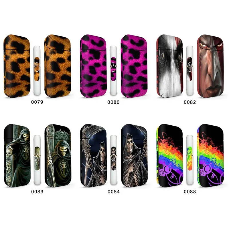 

12 Colors 3M Printing Label PVC Material Antiscratch Decorative Stickers For IQOS 2.4 Plus
