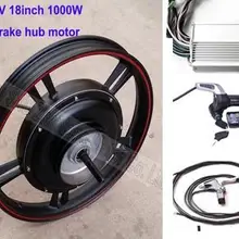 1000W 48V электрический велосипед мотор комплект DIY электрический двигатель комплект для электрического двигателя