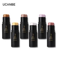 UCANBE Brand Highlighter Bronzer Stick Makeup Shimmer Brighten Skin 3D Face Contouring Pen Highlighting Concealer Cosmetics Kit
