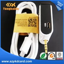 YongKaiDa Uhf Rfid Reader Smartphone 3.5mm ISO18000-6C (EPC Gen2) Audio Jack Mobile UHF RFID Reader
