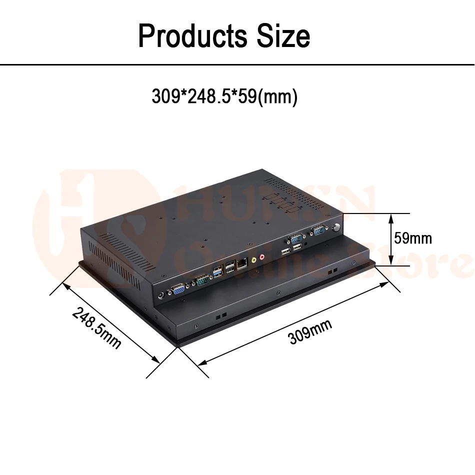 Industrial-Panel-PC-3855U-J1800-J1900-I5-3317U-Intel-Core-I7-HUNSN-WD13-(01)